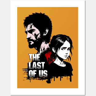 The Last of Us Joel and Ellie Posters and Art